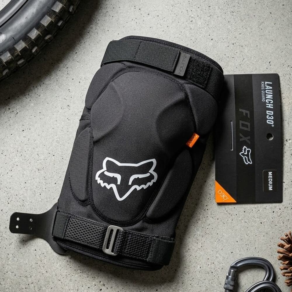 NWT Fox Racing Launch D3O Knee Guards Medium MTB Enduro Pads Sold Out Gen